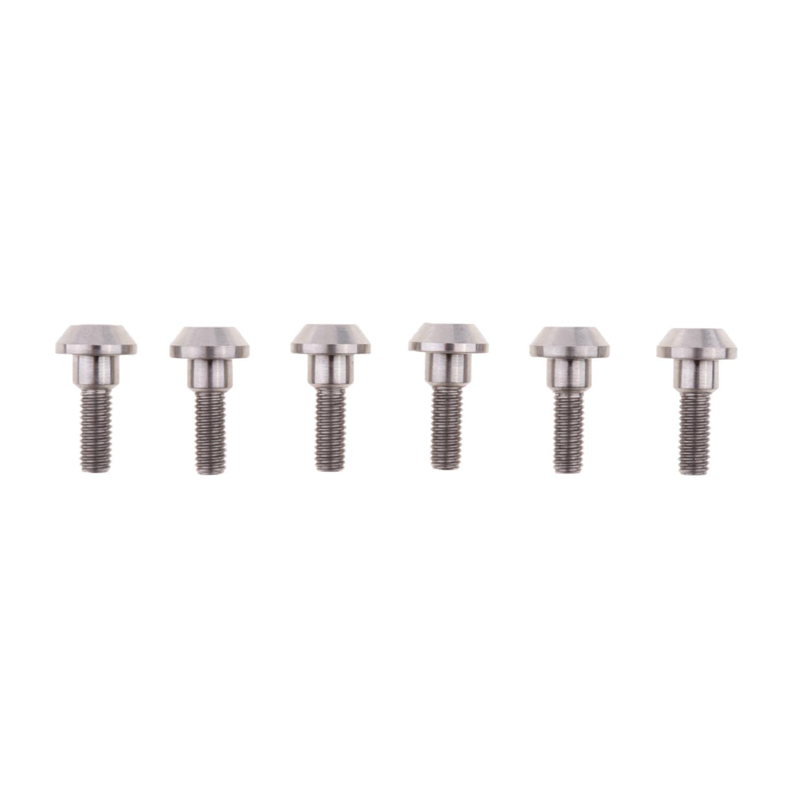 Folpus 6 Stcs M6 X 20 Mm Ti Scheibenbremsbremsschrauben für Folpus 6 Stcs M6 X 20 Mm Ti Scheibenbremsbremsschrauben für von Folpus