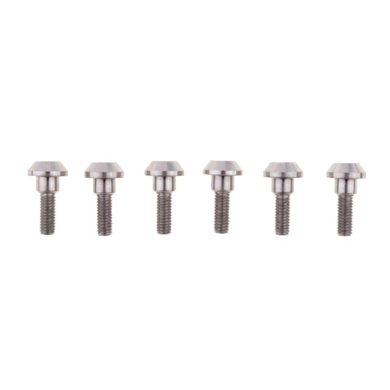 Folpus 6 Stcs M6 X 20 Mm Ti Scheibenbremsbremsschrauben für von Folpus
