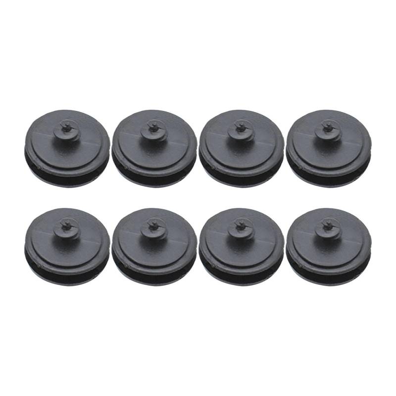 Folpus 8pcs Generische Autobodenmatten Bodenmatten Clips Resistente Halter Klemme Automatte von Folpus