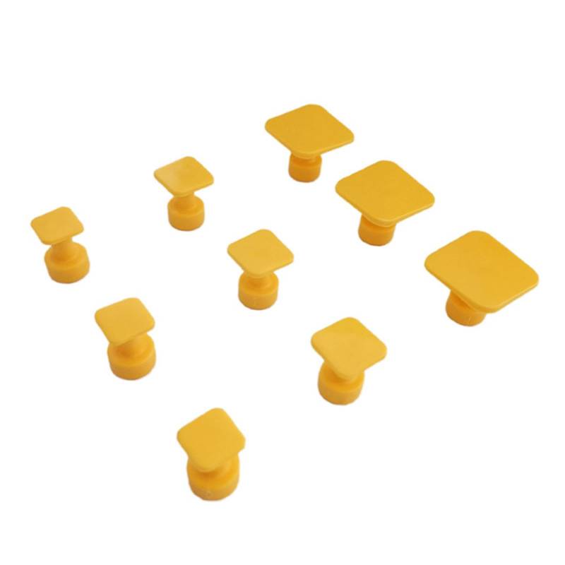 Folpus 9pcs Car Dents Reparaturwerkzeug Dents Entfernung Kit Tragbares Klopfen -Werkzeug für kleine Metallplatten -Kühlschrank Metalloberfläche von Folpus