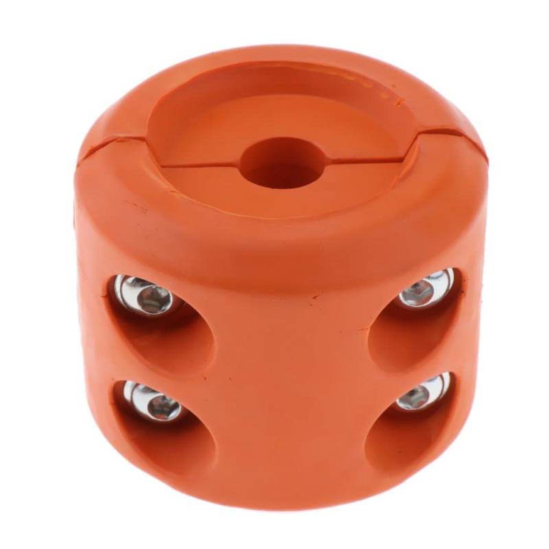 Folpus ATV UTV Winch Gummipuffer Und Schrauben Schwarz, Orange von Folpus