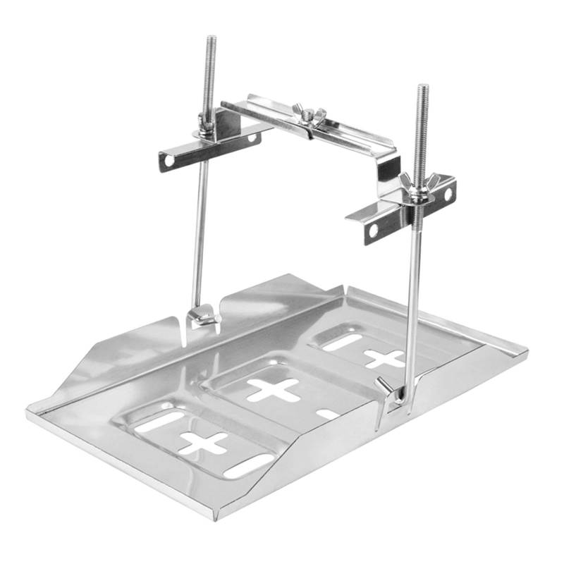 Folpus Car Battery Tably Halterung, Lagerung Battery Tray Halter, Batteriehalter von Folpus