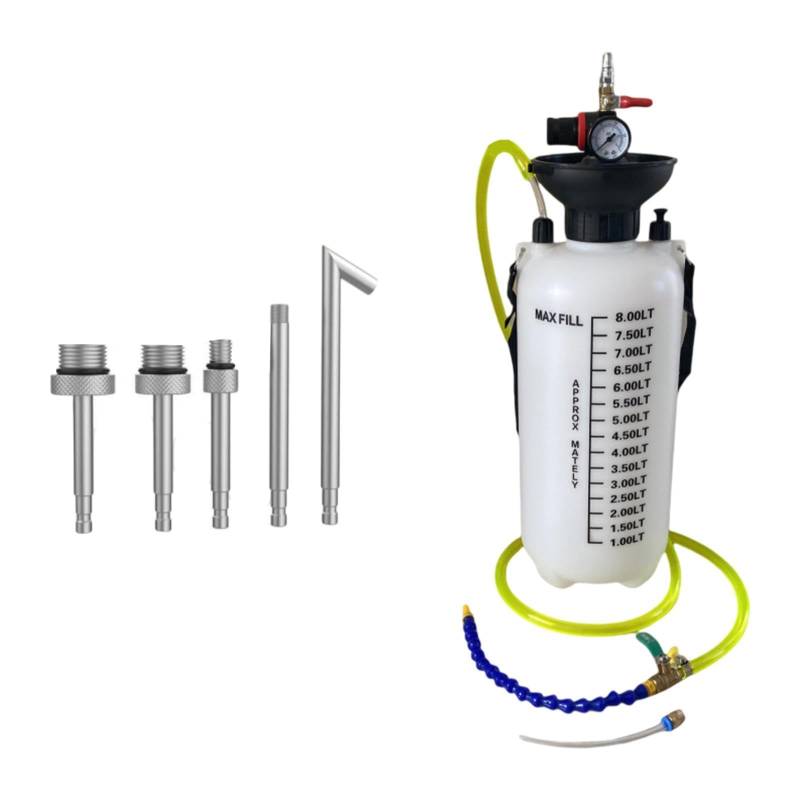 Folpus Getriebeöl Transferpumpe Und Flüssigkeitsextraktor für Autos, 8 L von Folpus