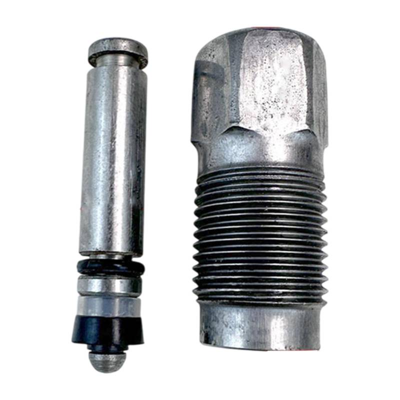 Folpus Hydraulikbuch Ölpumpe Zubehör Horizontale Teile 2T Reparaturkit Robustes Gewinde Kleiner Zylinderkolbenölpumpe Kern, 18 Mm Set von Folpus