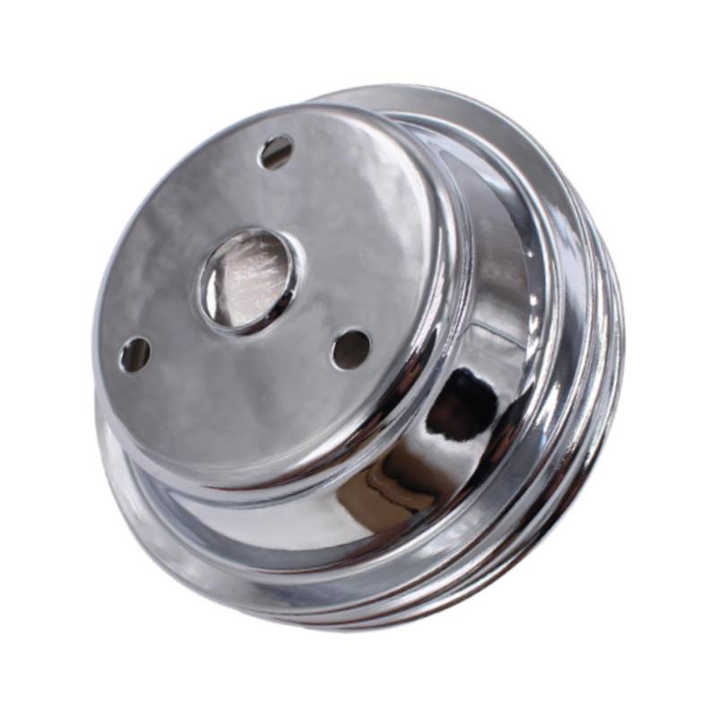 Folpus Kurbelwellenscheibe Lange Wasserpumpe Auto für SBC Small Block 302 von Folpus