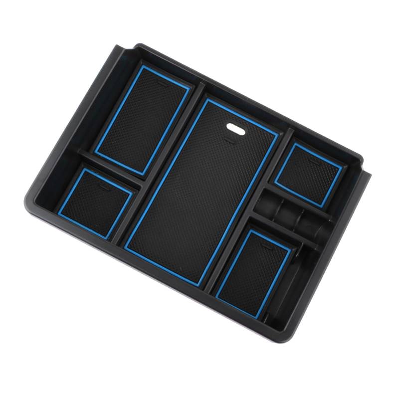 Folpus Organizer für die Mittelkonsole im Auto, geeignet für 1500 und 2500, Blau von Folpus