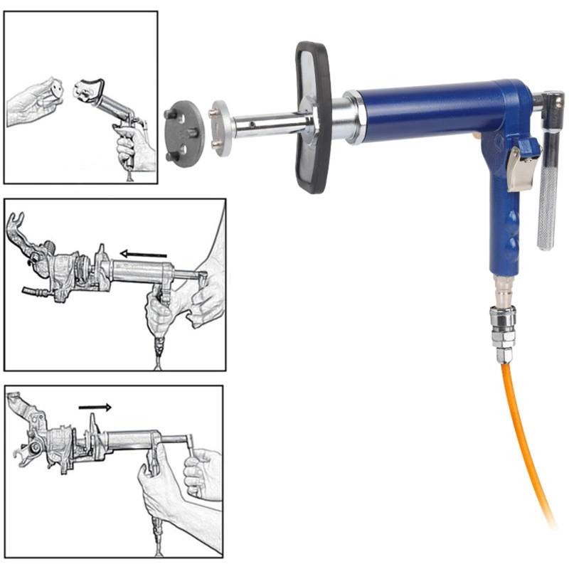 Folpus Pneumatischer Bremszylinder Return Tool Pneumatische Pumpe Praktisches Bremswerkzeug Einfach zu von Folpus