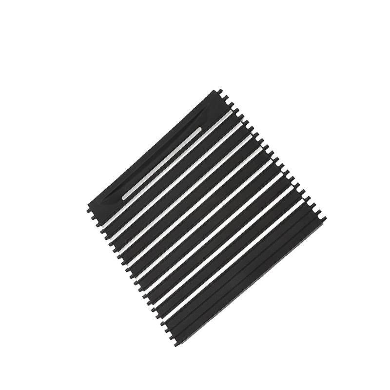 Folpus Rollo Abdeckung für Getränkehalter Der Mittelkonsole, 51169251973, Teile F15 X5 F85 X5M 2014–18, Galvanisieren Schwarz von Folpus