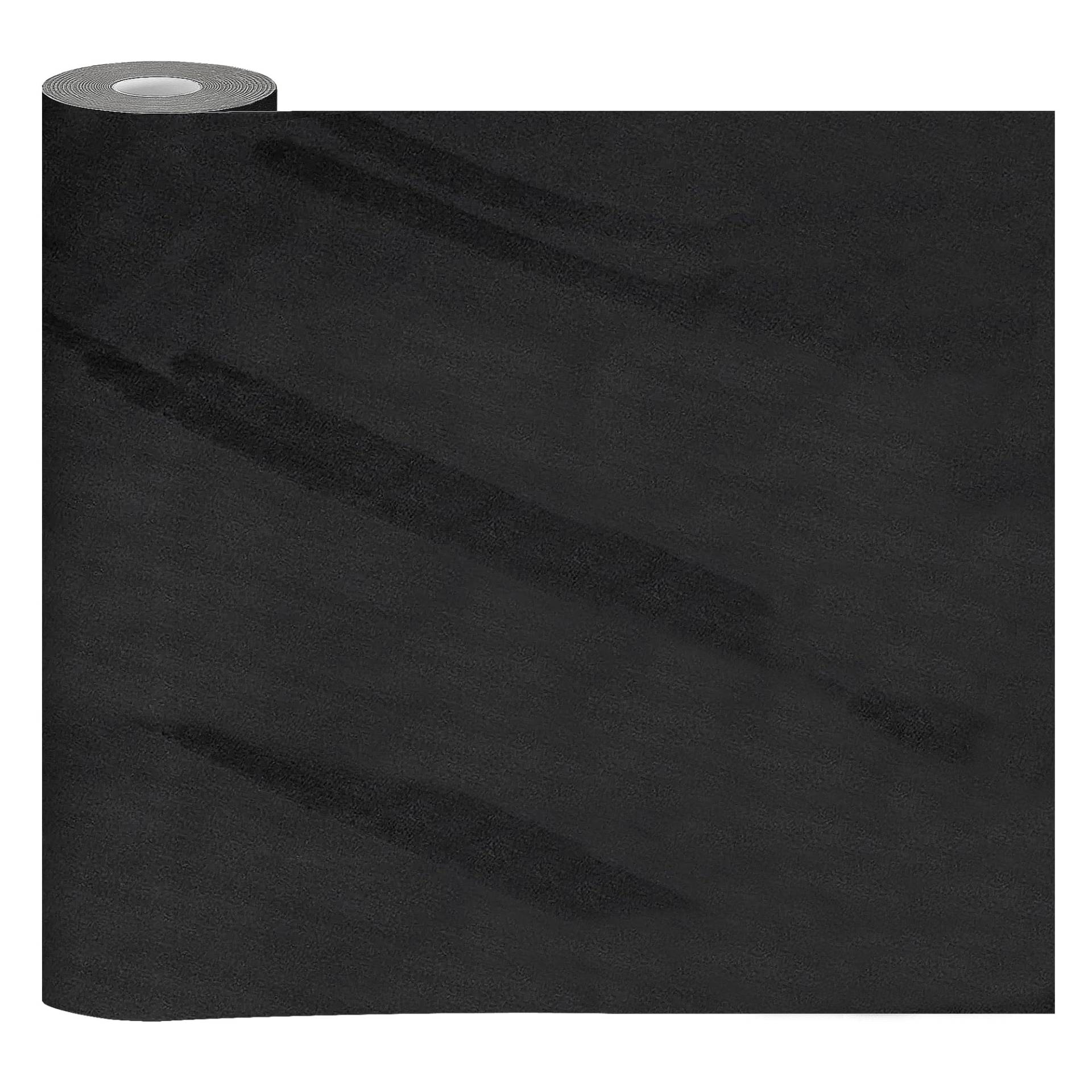 Fondlife Mikrofaserstoff Selbstklebend 140 * 40cm(schwarz) von Fondlife