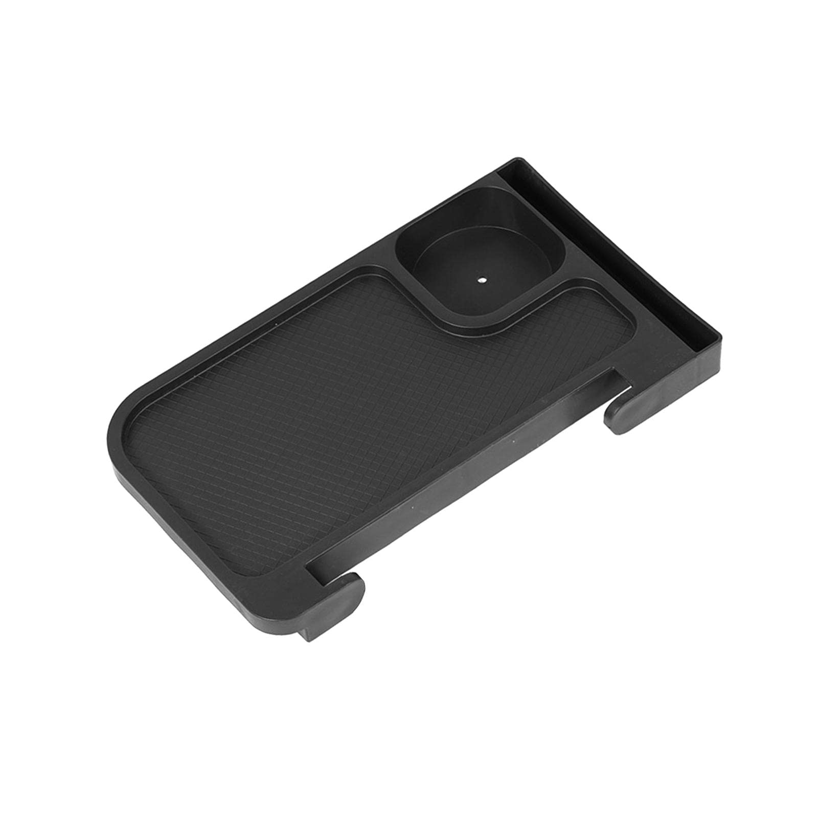 Fonowx Liegebecherhalter, Getränkehalter mit Steckplatz für mobile Geräte, Mehrzweck-Klappstuhl-Tablett für Rasen, Wandern, Strand, Camping, Terrassenstuhl, Schwarz Fonowx Liegebecherhalter, Getränkehalter mit Steckplatz für mobile Geräte, Mehrzweck-Klappstuhl-Tablett für Rasen, Wandern, Strand, Camping, Terrassenstuhl, Schwarz von Fonowx