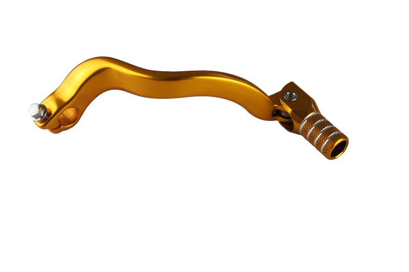Aluminium Schalthebel kompatibel mit Suzuki RM 125 goldfarben von Forbikes