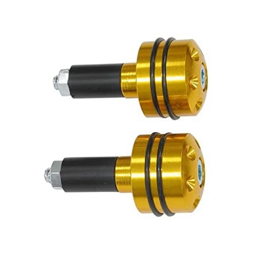 CP. Perforierte Aluminium-Lenkerstabilisatoren mit O-Ringen 13 mm. Gold von Forbikes