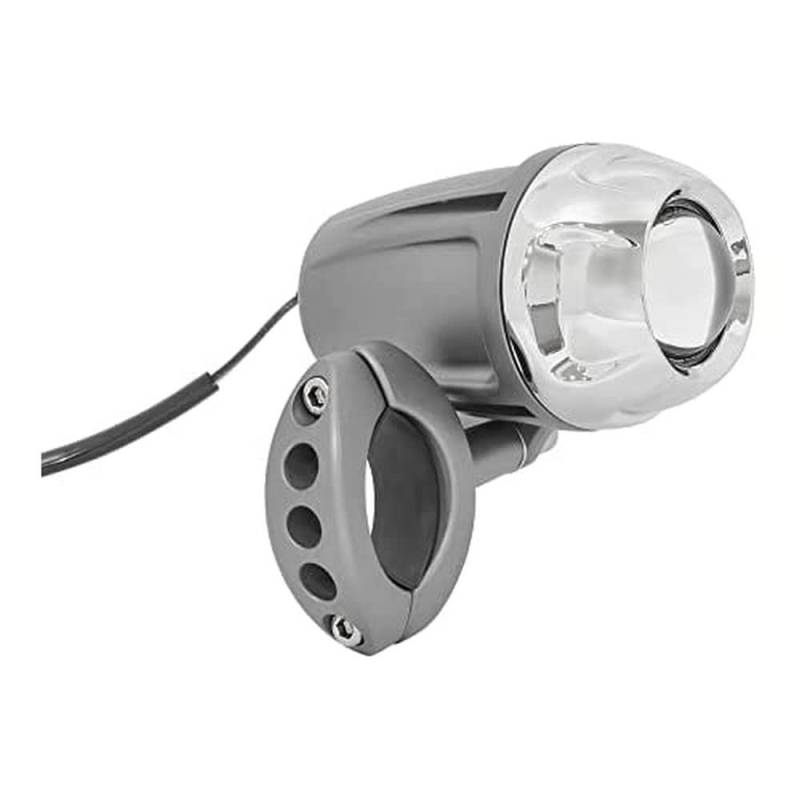 Zusätzliche Lichttiefe Polyellipsoidales Halogen 12V55W - Chrom-Lünette Schwarzer Körper von Forbikes