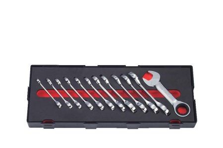 FORCE Ratschen-Ringgabelschlüsselsatz K51216 FORCE Ratschen-Ringgabelschlüsselsatz K51216 von Force