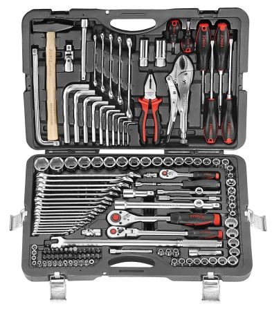 FORCE Werkzeugset  41421 Werkzeugsatz,Steckschlüsselsatz,Werkzeug Set,Werkzeug Kit von Force