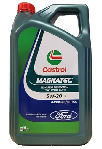 Ford Motoröl 5W20, Marke EcoBoost-Magnatec-Öl, Inhalt 5 l, Teilenummer 1009373. von Ford