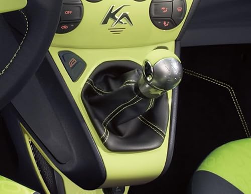 Ford Original Ka 2008-2016 Schalthebelmanschette Vinyl schwarz/grün 1561091 von Ford