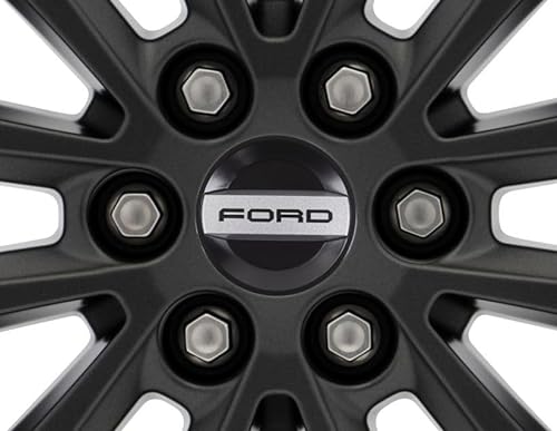 Ford Original Transit/Tourneo Custom 2020-Aktuell und Ranger 2021-Aktuell Nabenkappe schwarz, Schriftzug von Ford