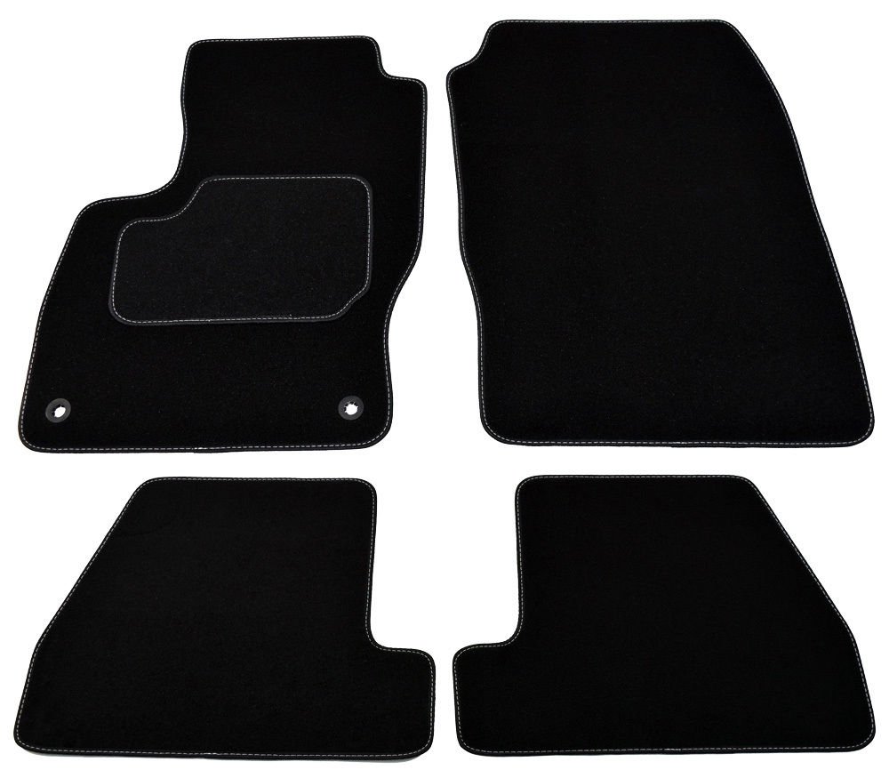 Velours Fußmatten bestehend aus vier Teilen in schwarz (L) von Ford