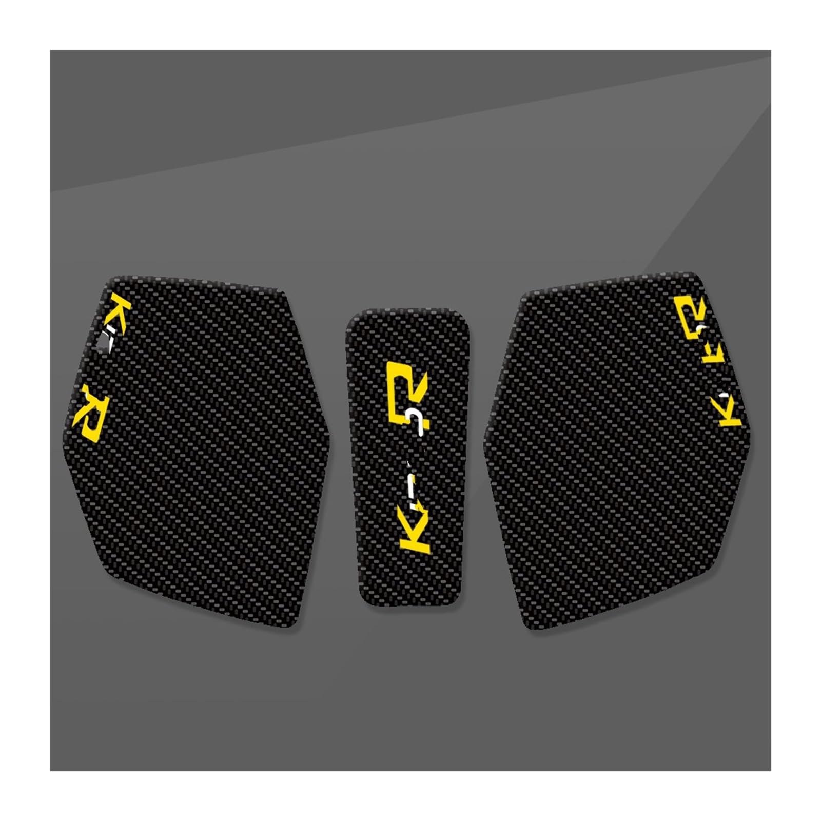 Kraftstofftankpad Gas FÜR B&MW FÜR K1200R 2004-2009 Epoxidharz Motorrad Tankpad Transparent Fischgräte Aufkleber Abdeckung Aufkleber(Multi-colored8) von ForgUe
