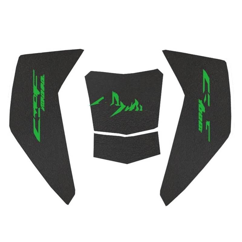 Kraftstofftankpad Gas FÜR CRF1000L FÜR ADV FÜR Afrika FÜR Twin Motorrad Tank Traction Pad Side Gas Knie Grip Anti-rutsch-aufkleber Abdeckung Aufkleber(Multi-colored25) von ForgUe