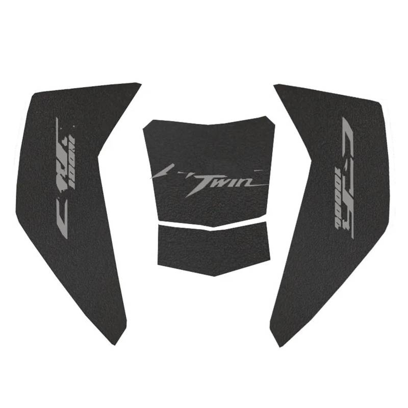 Kraftstofftankpad Gas FÜR CRF1000L FÜR ADV FÜR Afrika FÜR Twin Motorrad Tank Traction Pad Side Gas Knie Grip Anti-rutsch-aufkleber Abdeckung Aufkleber(Multi-colored27) von ForgUe
