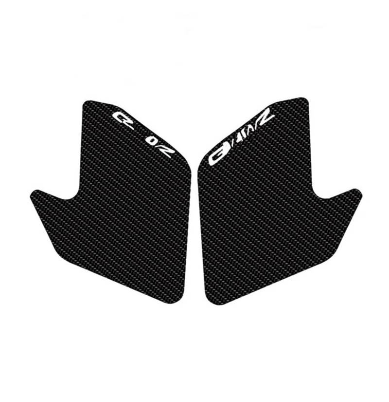 Kraftstofftankpad Gas FÜR G310R 20217-2020 Motorrad Komplettset Anti-Rutsch-Tankpads Gas Knie Grip Traktion Aufkleber Schutz Abdeckung Aufkleber(Black3) von ForgUe