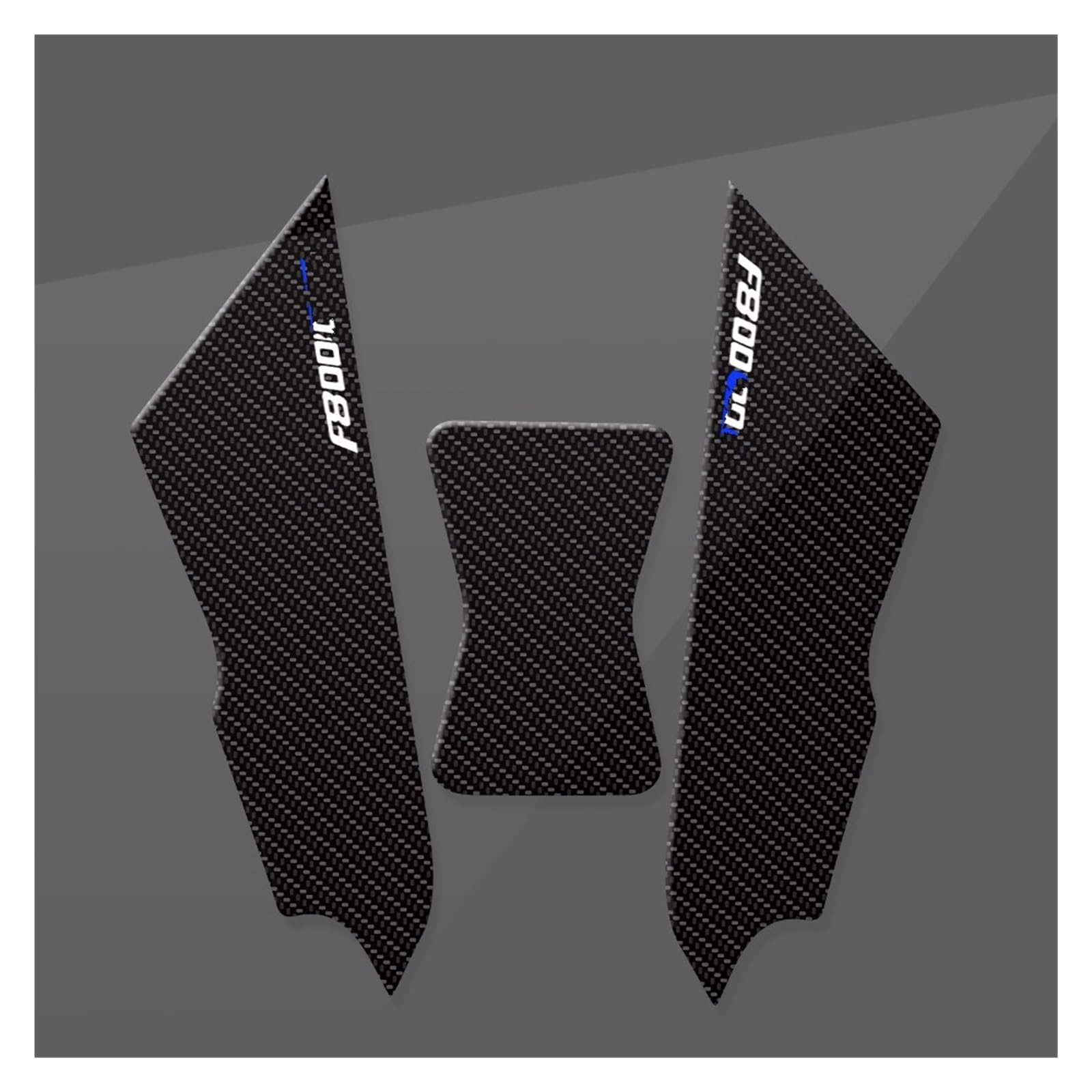 Kraftstofftankpad Gas Für B&MW Für F800GS 2023 2024 Motorrad Tank Pad Transparent Fischgräten Aufkleber Textur Abdeckung Aufkleber(Multi-colored4) von ForgUe
