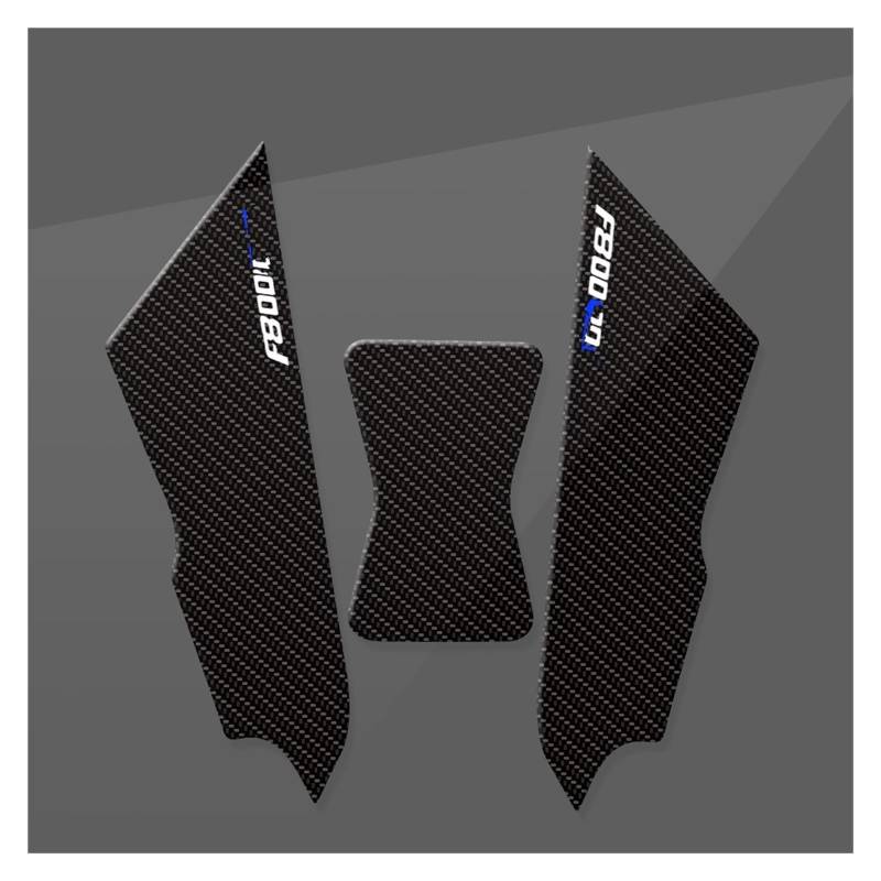 Kraftstofftankpad Gas Für B&MW Für F800GS 2023 2024 Motorrad Tank Pad Transparent Fischgräten Aufkleber Textur Abdeckung Aufkleber(Multi-colored4) von ForgUe