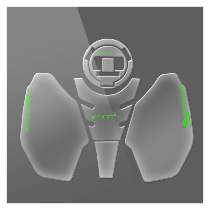 Kraftstofftankpad Gas Für B&MW Für K1300S 2009-2016 2015 2014 Motorrad Kraftstoff Tank Pad Schutz Aufkleber Decals Transparent Abdeckung Aufkleber(Multi-colored5) von ForgUe