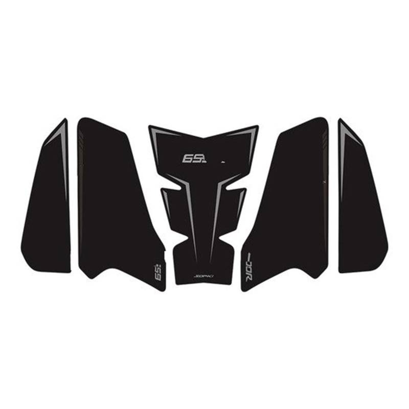 Kraftstofftankpad Gas Für CBR650R 2019-2024 Seitliches Tankpad Tankpads Schutzaufkleber Aufkleber Gas Kniegriff Traktionspad Abdeckung Aufkleber(Grey-5pcs) von ForgUe