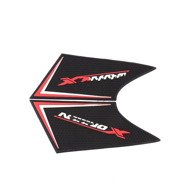 Kraftstofftankpad Gas Für NC750X 2021 2022 Motorrad Anti Slip Tank Pad Aufkleber Gummi Aufkleber Abdeckung Aufkleber(A pair) von ForgUe