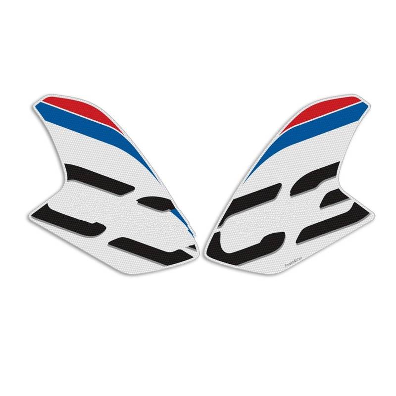 Kraftstofftankpad Gas Für R1200GS 2013-2017 Motorrad Anti Rutsch Tankpad Seitengas Kniegriff Traktionspads Schutzaufkleber Abdeckung Aufkleber(Multi-colored2) von ForgUe