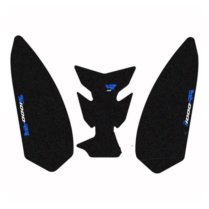 Kraftstofftankpad Gas Für S1000RR Für S1000R 2019 2020 2021 Motorradschutz Anti Rutsch Tankpad Tankseiten Traktionsaufkleber Abdeckung Aufkleber(Multi-colored7) von ForgUe