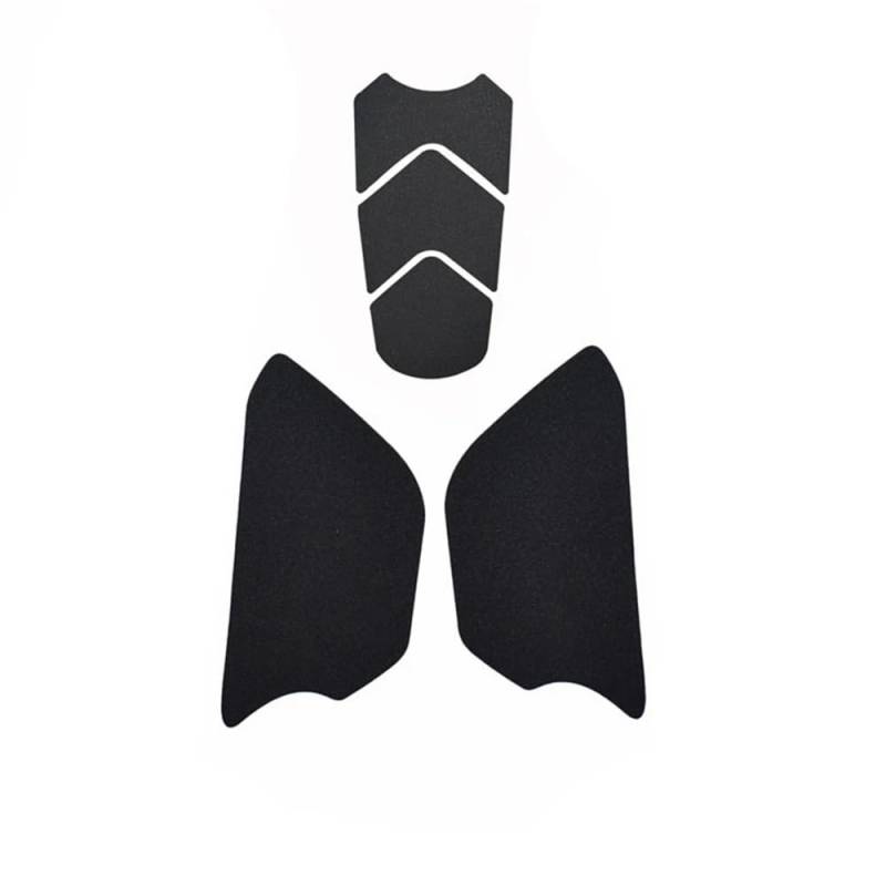 Kraftstofftankpad Gas Motorradschutz Tankpad Seitengriffe Gas Heizöl Kit Knieaufkleber Abziehbilder Für NX400 Für NX500 2024 Abdeckung Aufkleber(Black2) von ForgUe