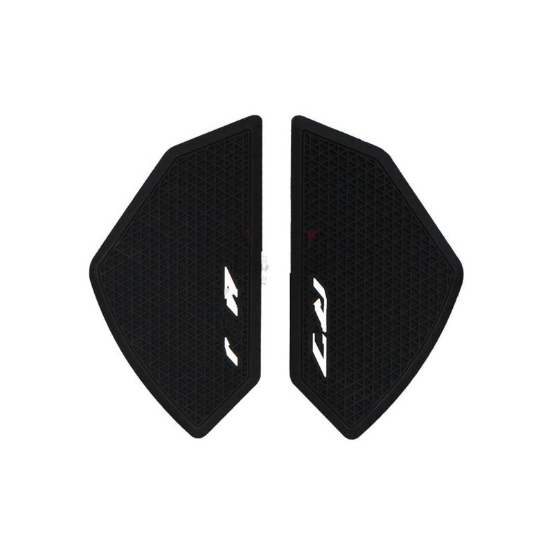 Kraftstofftankpad Gas Seitliches Tankpad Tankpads Schutzaufkleber Gas Knie Grip Traktionspad Tankpad FÜR FÜR Yzf-r7 2021-2022 Abdeckung Aufkleber(BlackA) von ForgUe