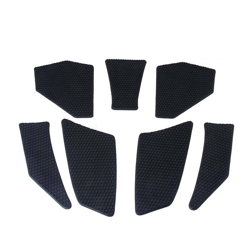 Kraftstofftankpad Gas Tankpads Mit Schlangenhaut Motiv Griffschutz Aufkleber Aufkleber Knieseitiges Kraftstoff Traktionspad Für Für MT03 Für MT25 2020 2021 Abdeckung Aufkleber(Black) von ForgUe