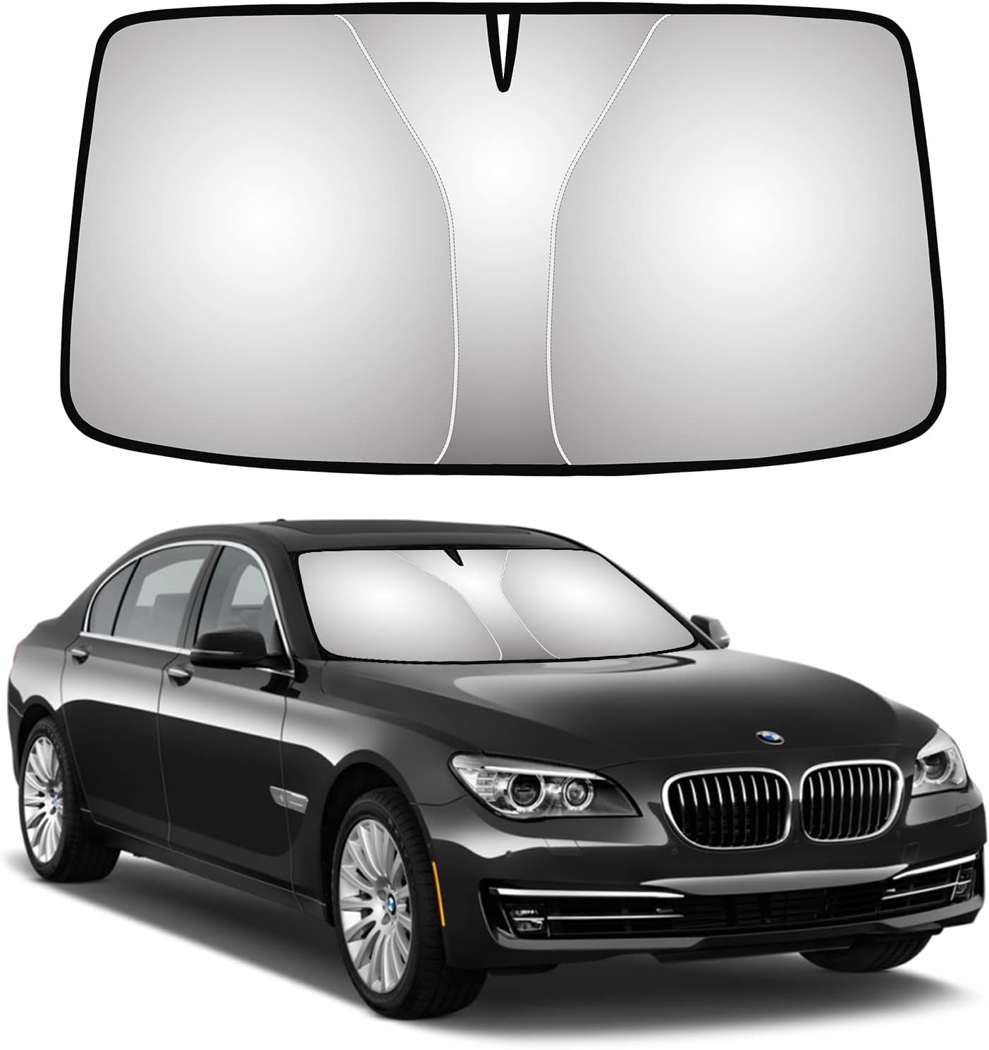 Forhome Sonnenschutz Auto Frontscheibe,142×80cm Car Windshield Sun Shade,Sunshade to Keep Your Vehicle Cool and Damage Free, Easy to Use, Fits Windshields of Various Sizes Forhome Sonnenschutz Auto Frontscheibe,142×80cm Car Windshield Sun Shade,Sunshade to Keep Your Vehicle Cool and Damage Free, Easy to Use, Fits Windshields of Various Sizes von Forhome
