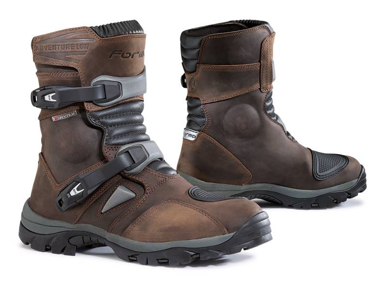 FORMA Stiefel Moto Adventure low WP Eichzulassung CE, Braun, 41 von FORMA