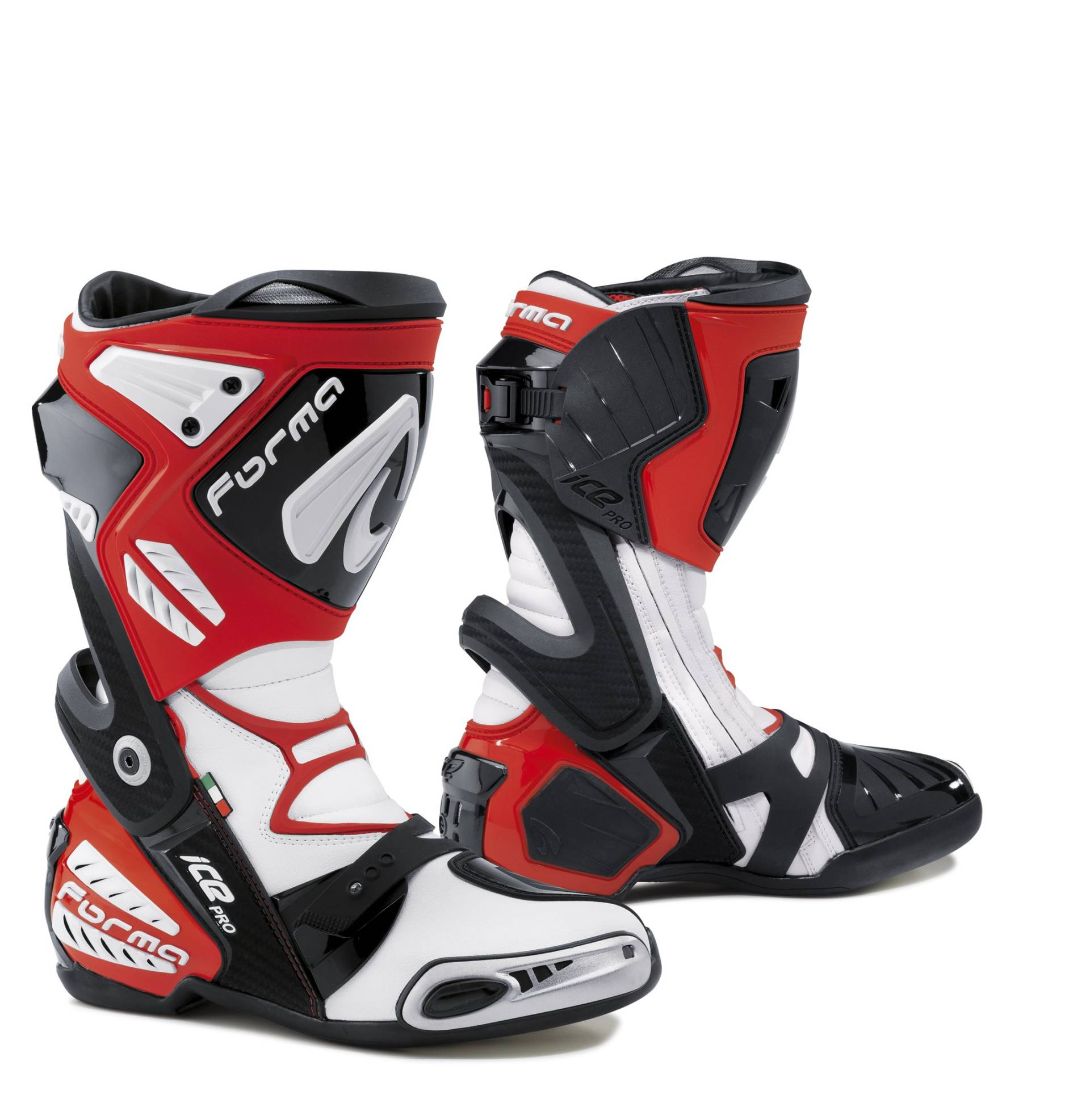 FORMA Stiefel Moto Ice Pro Eichzulassung, Rot, 38 von Forma