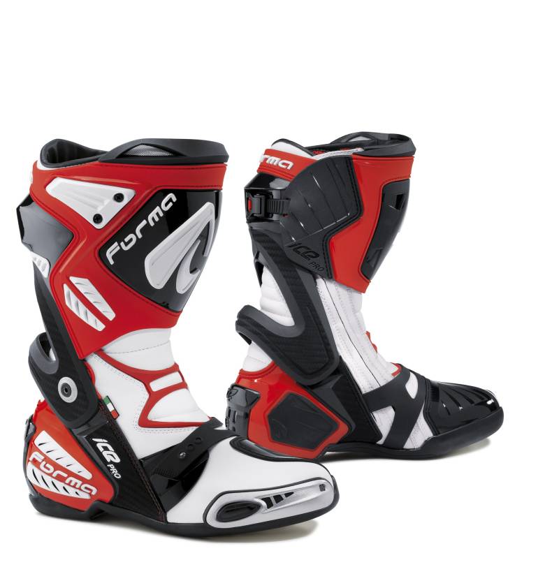 FORMA Stiefel Moto Ice Pro Eichzulassung, Rot, 40 von Forma