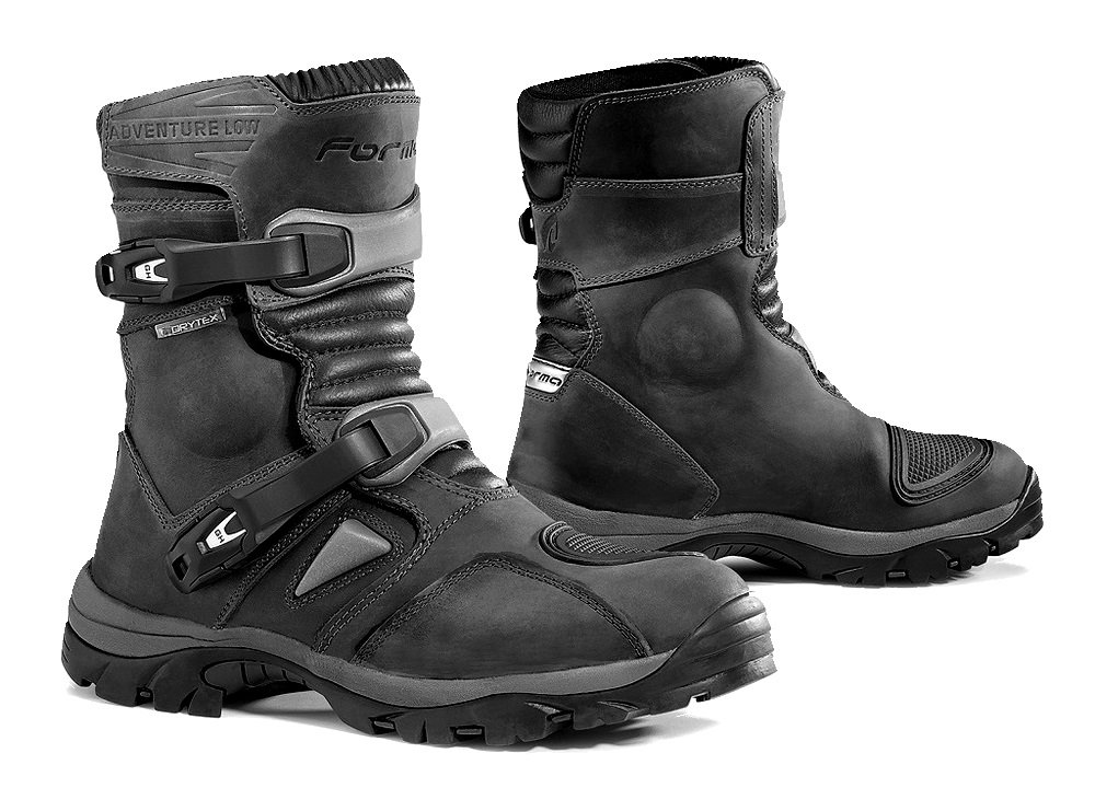 Forma FORC50 W-9938 Stiefel Moto Adventure low WP Eichzulassung CE, Schwarz, 45 von Forma