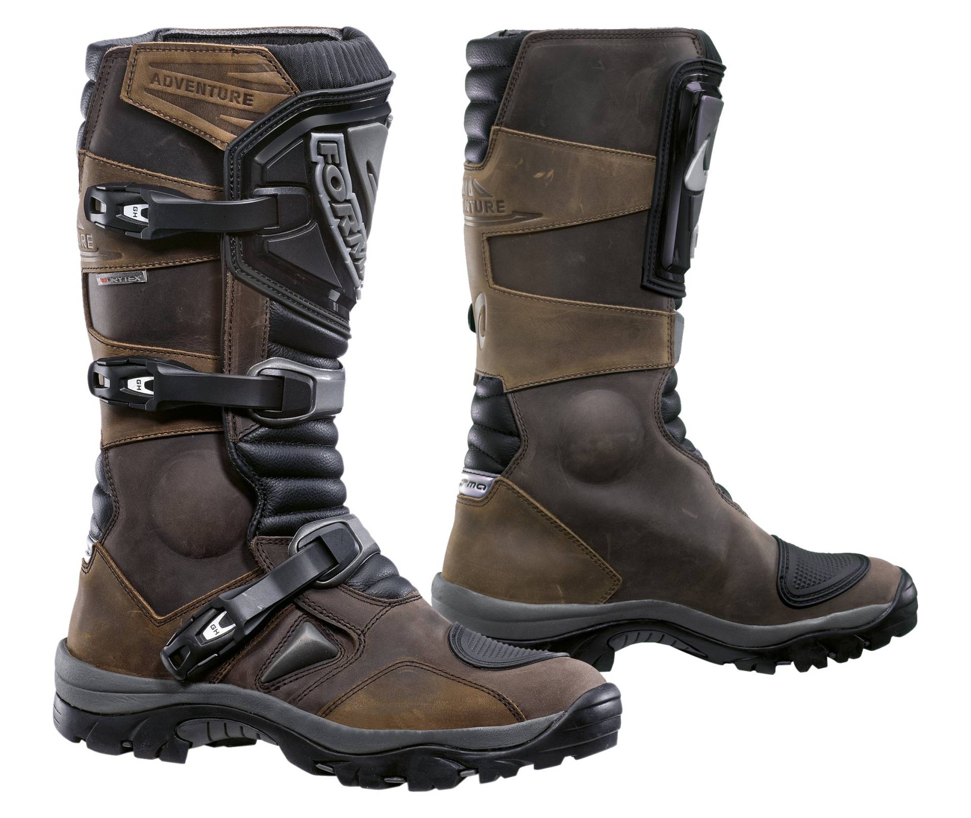 Forma Motorrad-Stiefel Adventure WP, Braun, 38 von FORMA