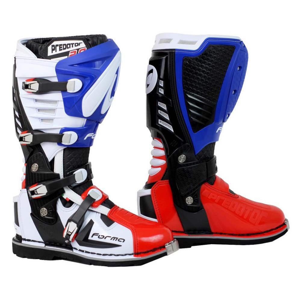 Forma Predator 2.0 zugelassen, CE WHITE/BLUE/RED T44 von Forma