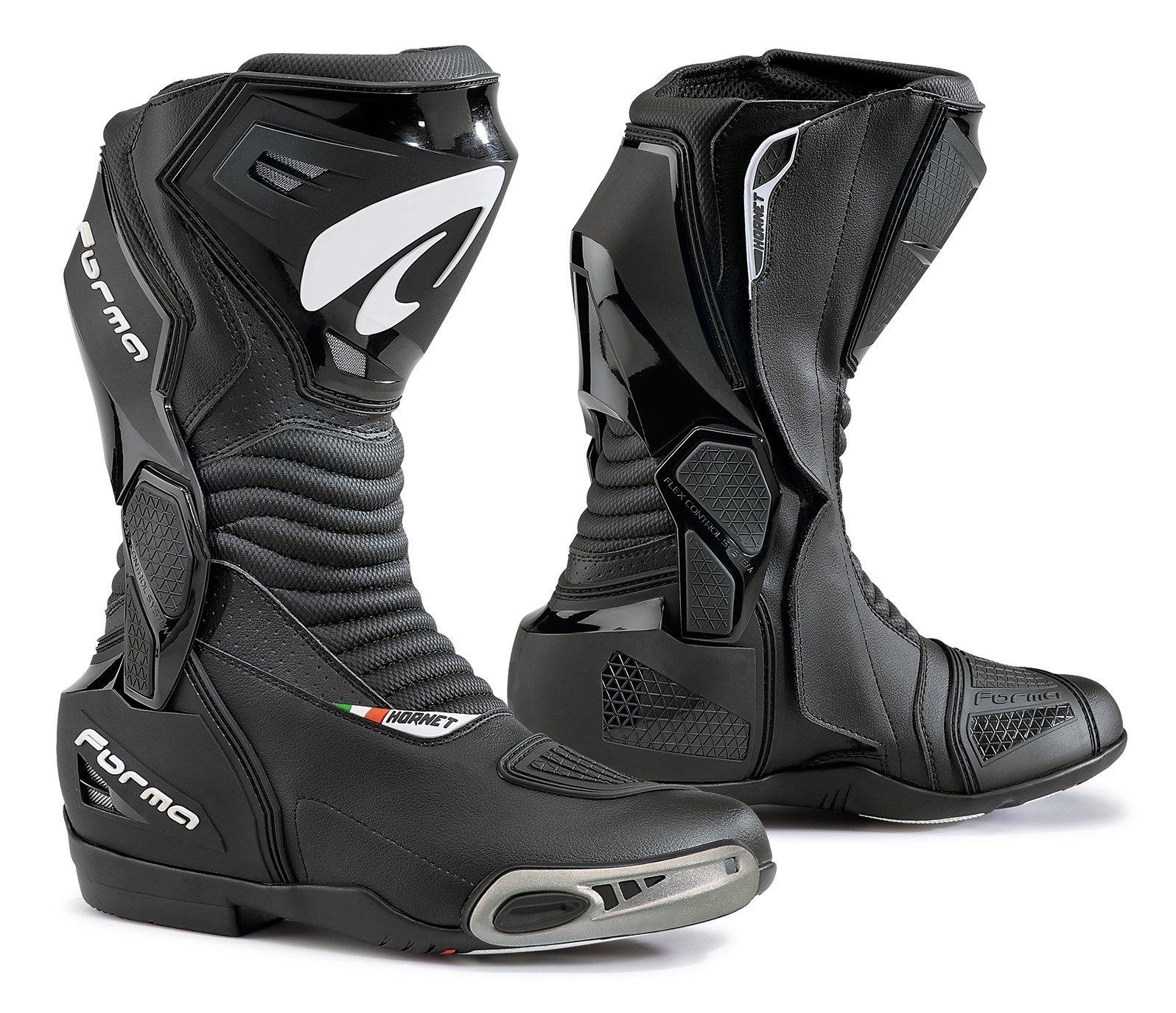 FORMA Stiefel Moto Hornet Eichzulassung CE, Schwarz, 41 von Forma