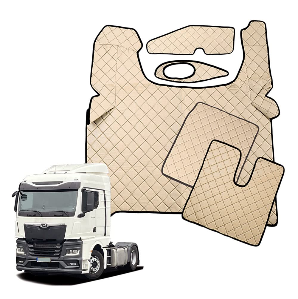 LKW Fußmatten Beige für TGX 2021 + zubehor Fußmatten Innenausstattung automatische Getriebe Beige Öko-Leder LKW Fußmatten Beige für TGX 2021 + zubehor Fußmatten Innenausstattung automatische Getriebe Beige Öko-Leder von Formplas