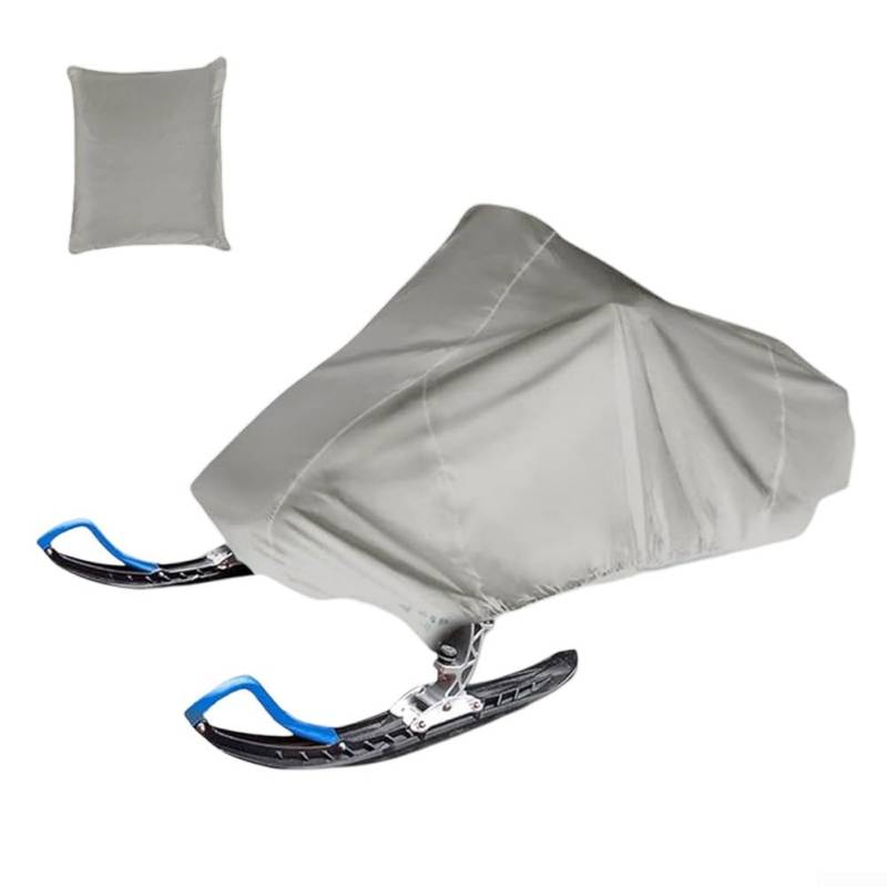 Simplistic Structure Outdoor Schlittenschutz Mühelose Anwendung mit Stoffkonstruktion (2XL, Silber) von FortunateSweet