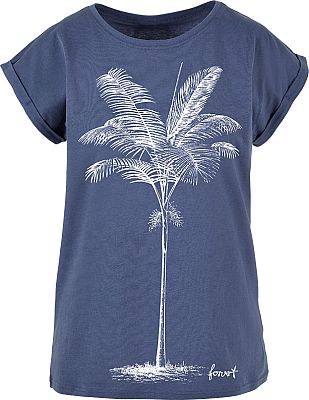 Forvert Fontana, T-Shirt Damen - Blau/Weiß - L von Forvert