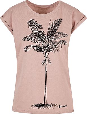 Forvert Fontana, T-Shirt Damen - Rosa/Schwarz - M von Forvert