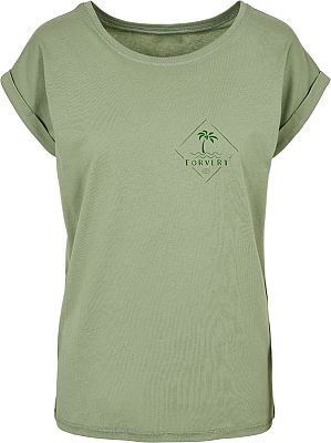 Forvert Mojave, T-Shirt Damen - Hellgrün/Grün - XL von Forvert